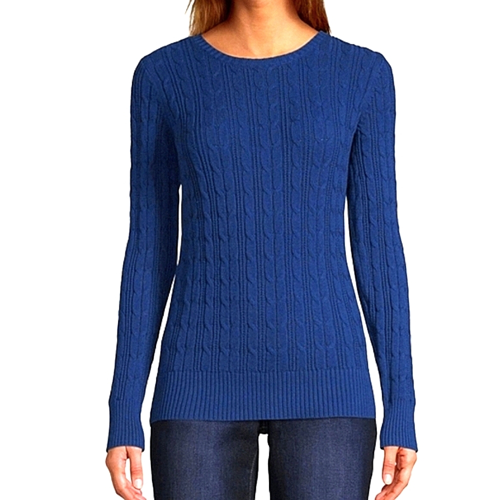 St. John's Bay Crew Neck Long Sleeve Sweater - Picture 1 of 5